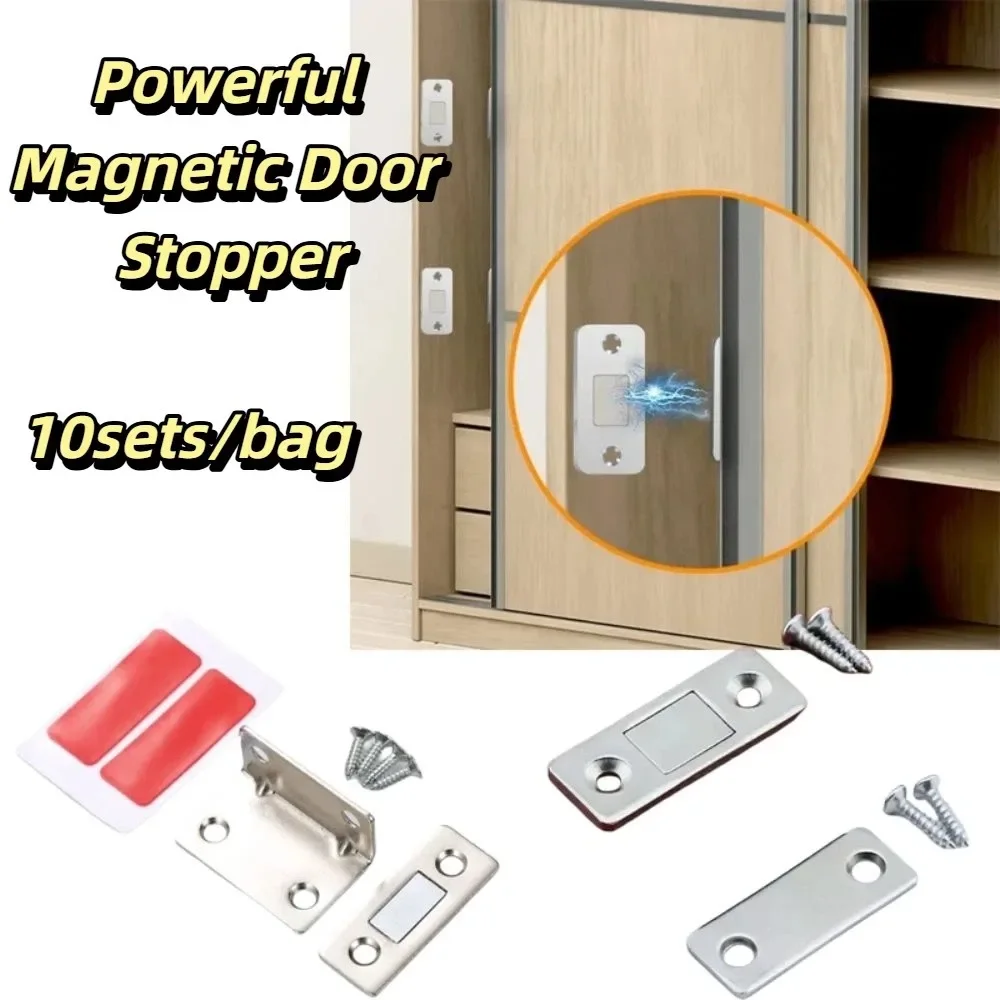 Strong Magnetic Force Magnetic Door Catch Stable Design Durable Material Magnet Cabinet Catch Long-Lasting Simple Appearance
Strong Magnetic Force Magnetic Door Catch Stable Design Durable Material Magnet Cabinet Catch Long-Lasting Simple Appearance