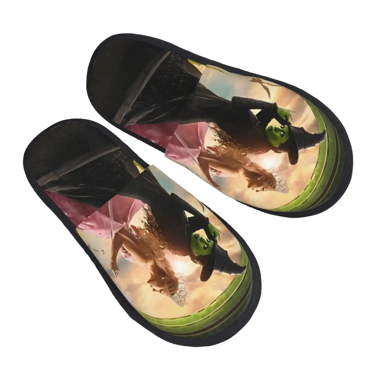 Wicked Elphaba & Glinda House Slippers Living Room Musical Movie Cozy Memory Foam Slippers Non-skid
Wicked Elphaba & Glinda House Slippers Living Room Musical Movie Cozy Memory Foam Slippers Non-skid