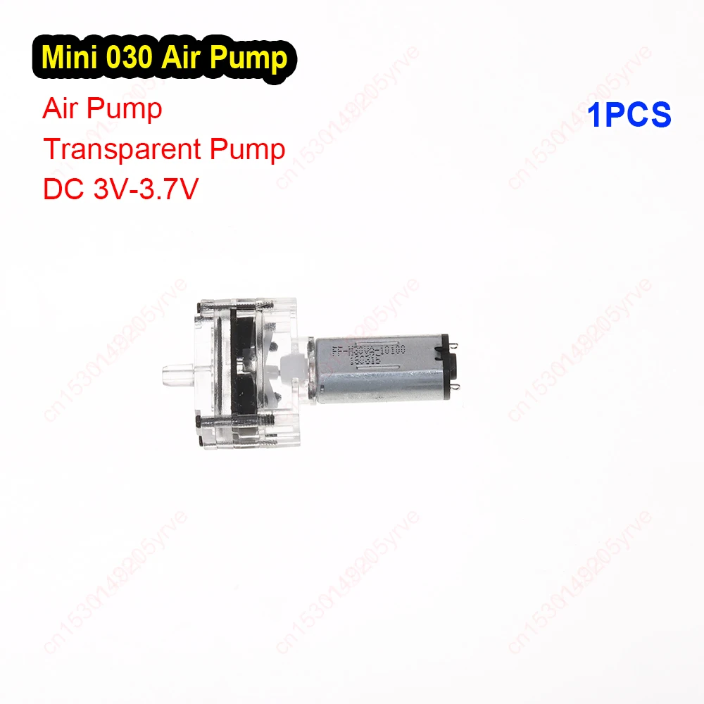M30 Air Blast Pump DC 3V 3.7V Transparent Precision Oxygenation Pump Single Hole Inflator Pump for Manufacturing
M30 Air Blast Pump DC 3V 3.7V Transparent Precision Oxygenation Pump Single Hole Inflator Pump for Manufacturing
