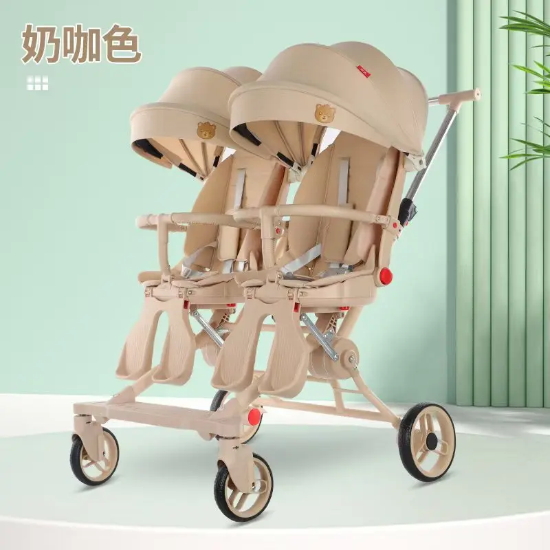 Baby Stroller Twin Baby Walking Tool Lightweight Foldable Adjustable for Sitting Lying Rotating Seat
Baby Stroller Twin Baby Walking Tool Lightweight Foldable Adjustable for Sitting Lying Rotating Seat