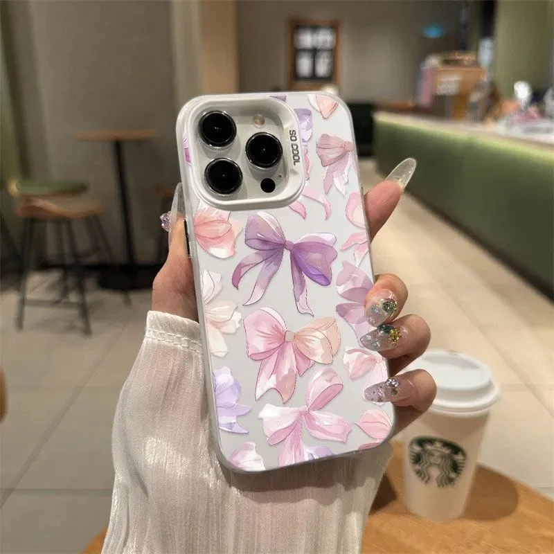 Милый чехол для телефона с бантиком для iphone 17 pro max 16 15 plus 14 13 11, защита камеры, противоударный силиконовый чехол для iphone 12 pro 
Милый чехол для телефона с бантиком для iphone 17 pro max 16 15 plus 14 13 11, защита камеры, противоударный силиконовый чехол для iphone 12 pro