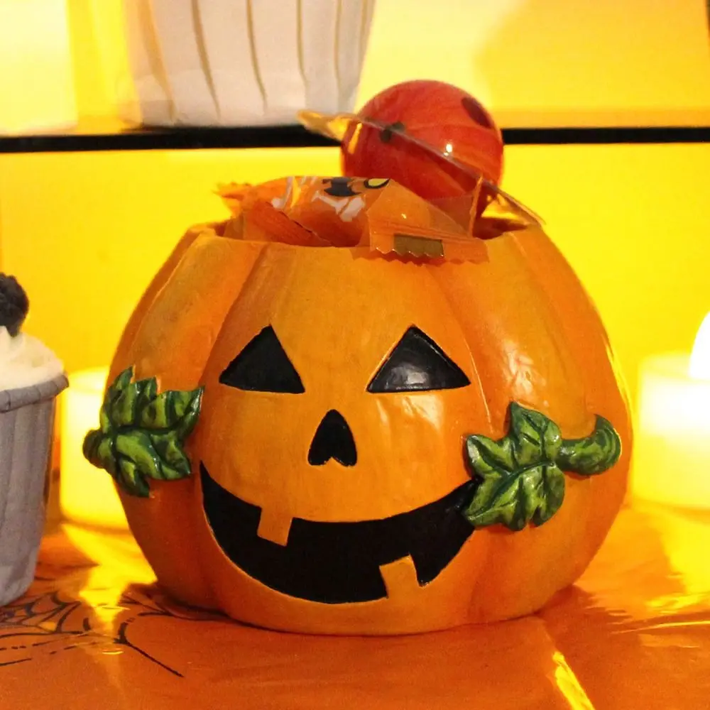 Cartoon Halloween Pumpkin Flowerpot Realistic Resin Crafts Succulent Planter Pot Elegance Pumpkin Plants Container
Cartoon Halloween Pumpkin Flowerpot Realistic Resin Crafts Succulent Planter Pot Elegance Pumpkin Plants Container