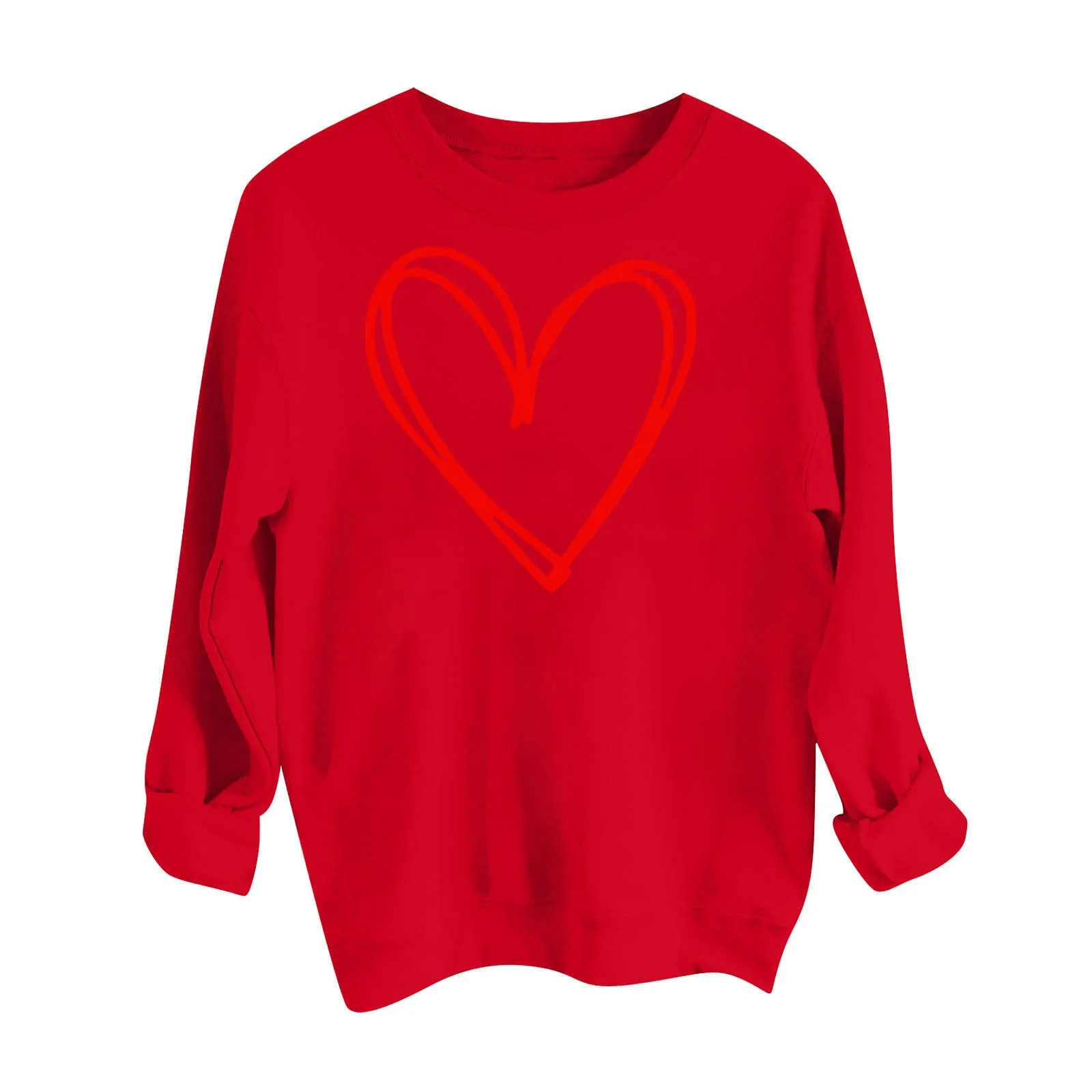 Женский Повседневный свитшот с круглым вырезом, с длинным рукавом
Женский Повседневный свитшот с круглым вырезом, с длинным рукавом