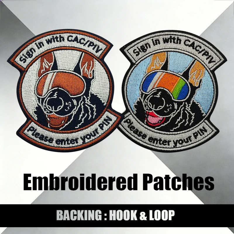 Tactical CAC/PIV Embroidered Patches - Gorilla Goggles Outdoor/Tactical Decor for Packs & Clothing
Tactical CAC/PIV Embroidered Patches - Gorilla Goggles Outdoor/Tactical Decor for Packs & Clothing