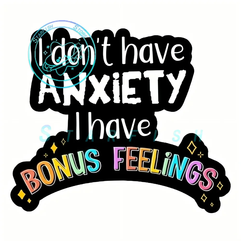 Black Anxiety Psychology Funny Car Sticker Suitable for Motorcycles Laptops Mugs Car Decoration Stickers PVC Material
Black Anxiety Psychology Funny Car Sticker Suitable for Motorcycles Laptops Mugs Car Decoration Stickers PVC Material