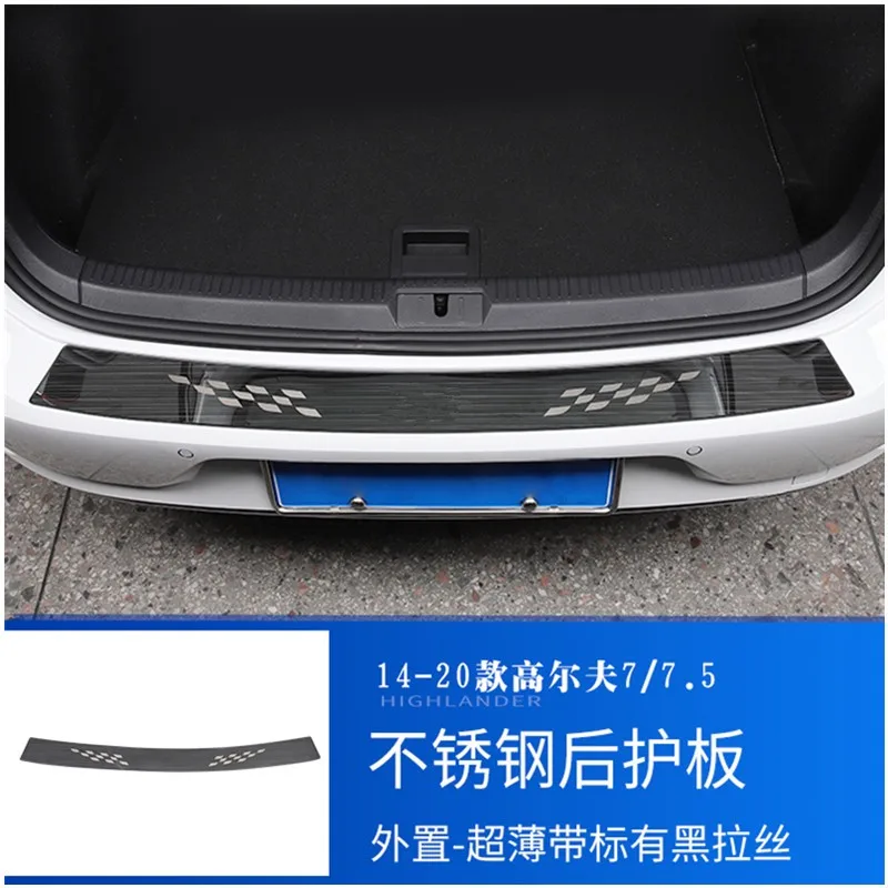 For Volkswagen VW Golf7 7.5 2014-2020 Car Accessories Door Sill Rear Bumper Protector Sill Trunk Tread Plate Trim Carstickers
For Volkswagen VW Golf7 7.5 2014-2020 Car Accessories Door Sill Rear Bumper Protector Sill Trunk Tread Plate Trim Carstickers