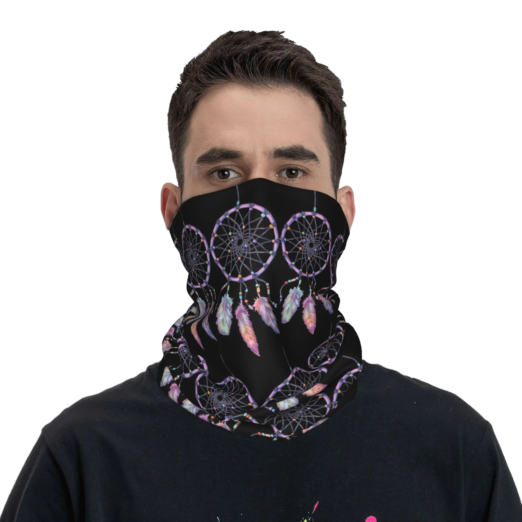 American native dreamcatcher Bandana Neck Cover Printed Wrap Mask Scarf Headwear Running for Men Women Adult Windproof
American native dreamcatcher Bandana Neck Cover Printed Wrap Mask Scarf Headwear Running for Men Women Adult Windproof