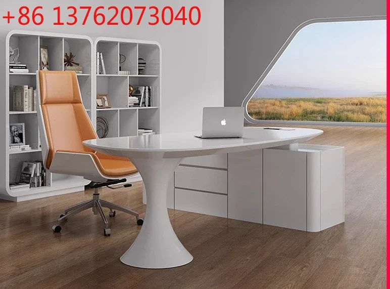 White Painted Desk Ladies Fashion Alien Creative Boss President Desk
White Painted Desk Ladies Fashion Alien Creative Boss President Desk