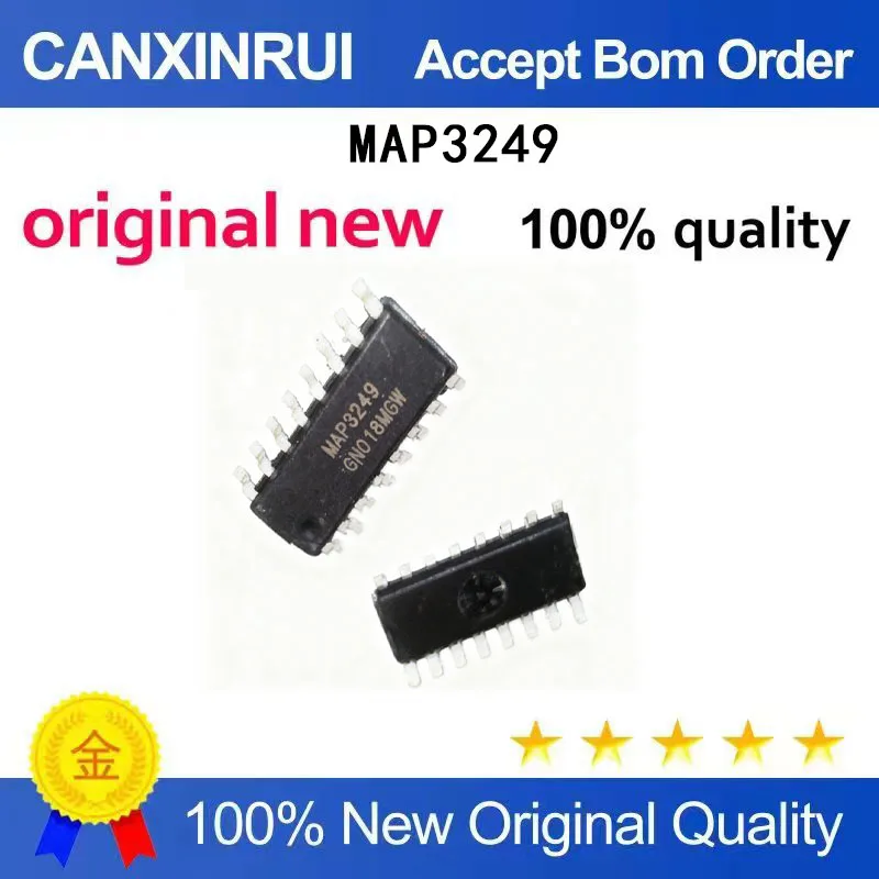 (5-100 Pieces) MAP3249SIRH MAP3249 SOP16 power management chip IC brand new original
(5-100 Pieces) MAP3249SIRH MAP3249 SOP16 power management chip IC brand new original
