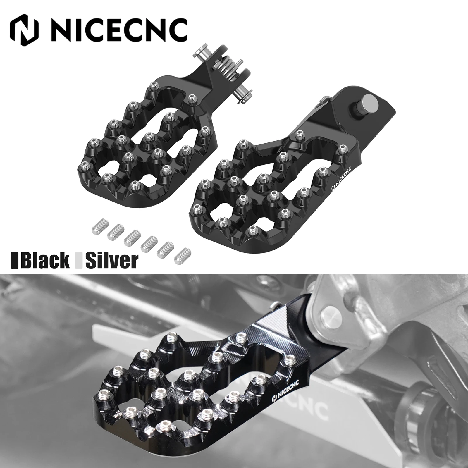 For BMW R1250GS GSA 2019-2024 Wide Offset Footpegs Footrests R1200GS R1200GSA 2013-2018 R 1250 GS R1250GS Adventure 2019-2023
For BMW R1250GS GSA 2019-2024 Wide Offset Footpegs Footrests R1200GS R1200GSA 2013-2018 R 1250 GS R1250GS Adventure 2019-2023