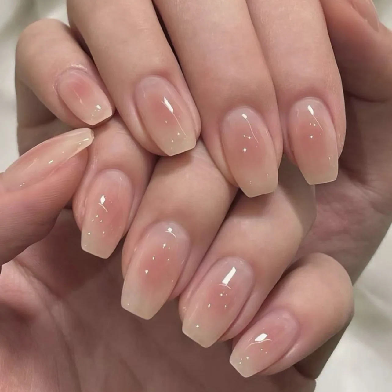 Blush nail simple smudge wearing nail art foreign trade hot-selling nail piece nail piece
Blush nail simple smudge wearing nail art foreign trade hot-selling nail piece nail piece