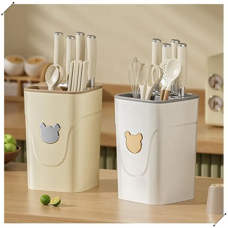 Kitchen Knifes Holder Multifunctional Chopsticks Tableware Organizers Barrel Knife Storage Rack Countertop Shelf
Kitchen Knifes Holder Multifunctional Chopsticks Tableware Organizers Barrel Knife Storage Rack Countertop Shelf