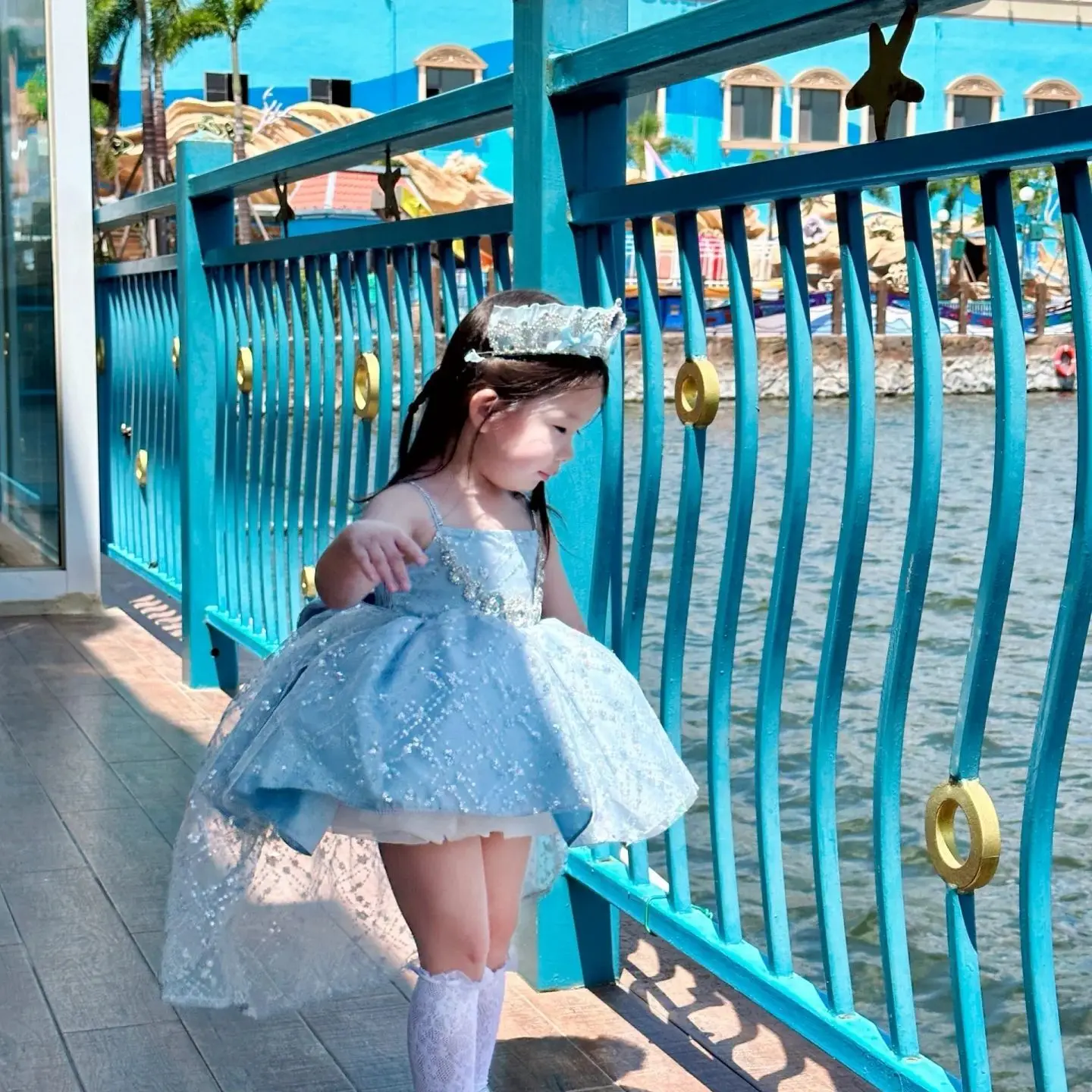 Summer Girls Korea Birthday Lace Blue Cute Shiny Wedding Ball Gown Bow Party Dress Princess Floral Baby Children Lolita Skirts
Summer Girls Korea Birthday Lace Blue Cute Shiny Wedding Ball Gown Bow Party Dress Princess Floral Baby Children Lolita Skirts