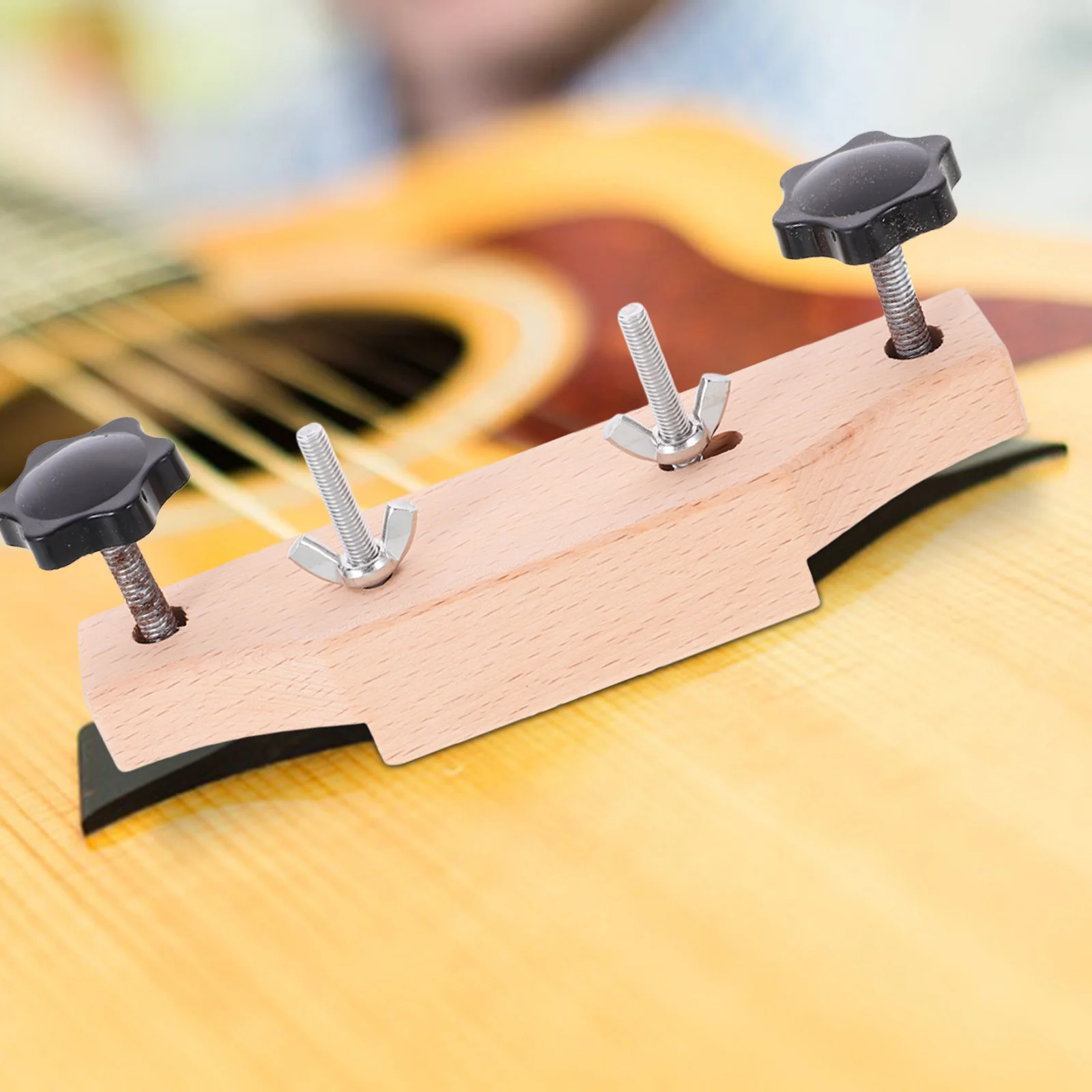1Set Guitar Bridge Clamp Acoustic Guitar Repair Tool Kit Professional Luthier Tools Bridge Support Clamp for Maintenance Setup
1Set Guitar Bridge Clamp Acoustic Guitar Repair Tool Kit Professional Luthier Tools Bridge Support Clamp for Maintenance Setup