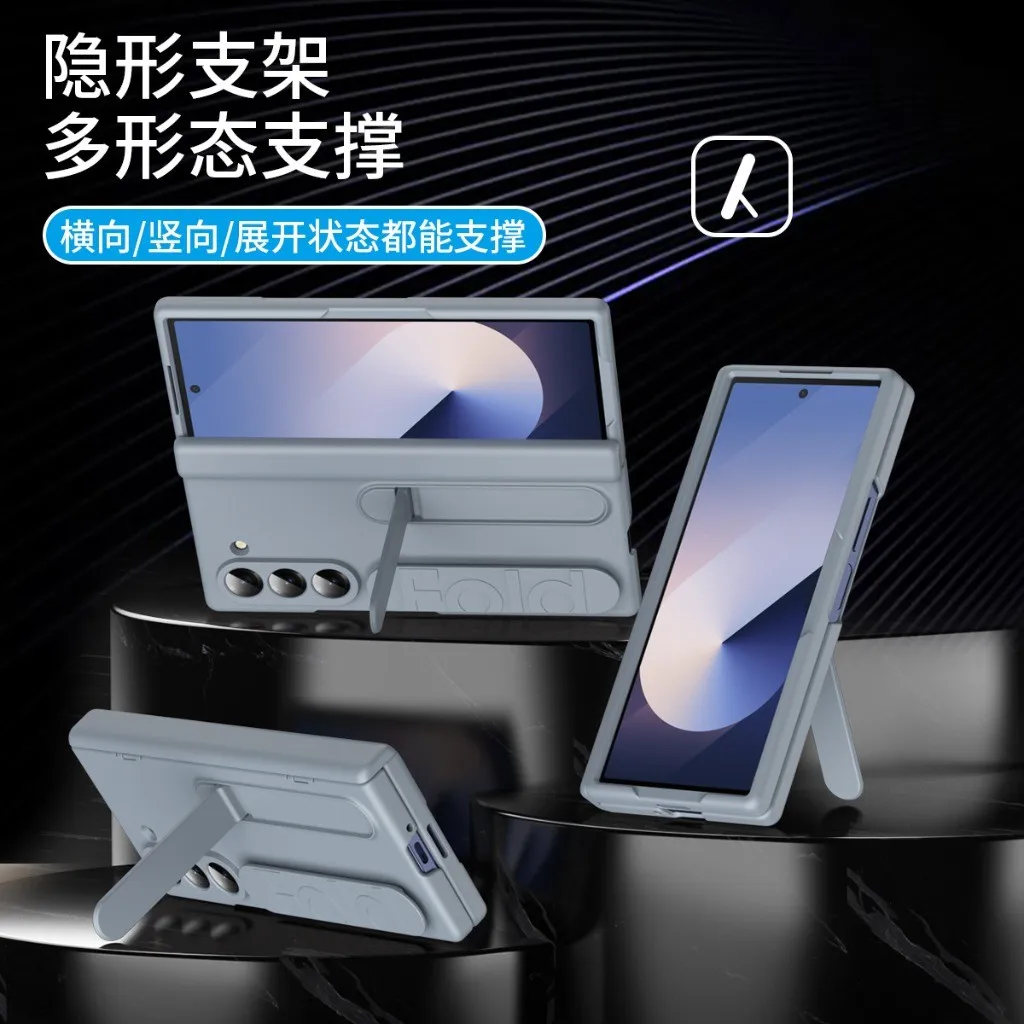Phone Case w/ Wristband Kickstand & Front Tempered Glass Screen Protector for Samsung Galaxy Z Fold 8 Ultra 7 6 5 4 3 5G TriFold
Phone Case w/ Wristband Kickstand & Front Tempered Glass Screen Protector for Samsung Galaxy Z Fold 8 Ultra 7 6 5 4 3 5G TriFold