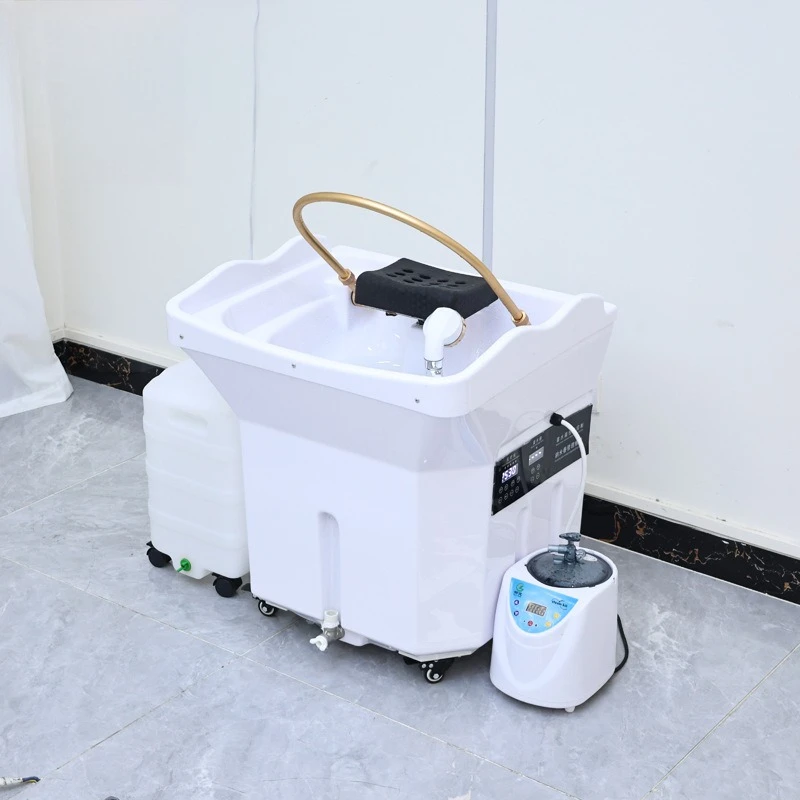 Mobile shampoo basin 60L large-capacity water storage head treatment basin water heater water circulation fumigation suitable fo
Mobile shampoo basin 60L large-capacity water storage head treatment basin water heater water circulation fumigation suitable fo