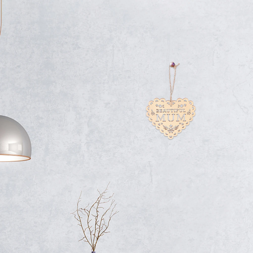 20Pcs Heart Shaped Hanging Cutouts Mother's Day Wooden Crafts Unfinished Wood Ornaments Home Decoration Wooden Crafts
20Pcs Heart Shaped Hanging Cutouts Mother's Day Wooden Crafts Unfinished Wood Ornaments Home Decoration Wooden Crafts