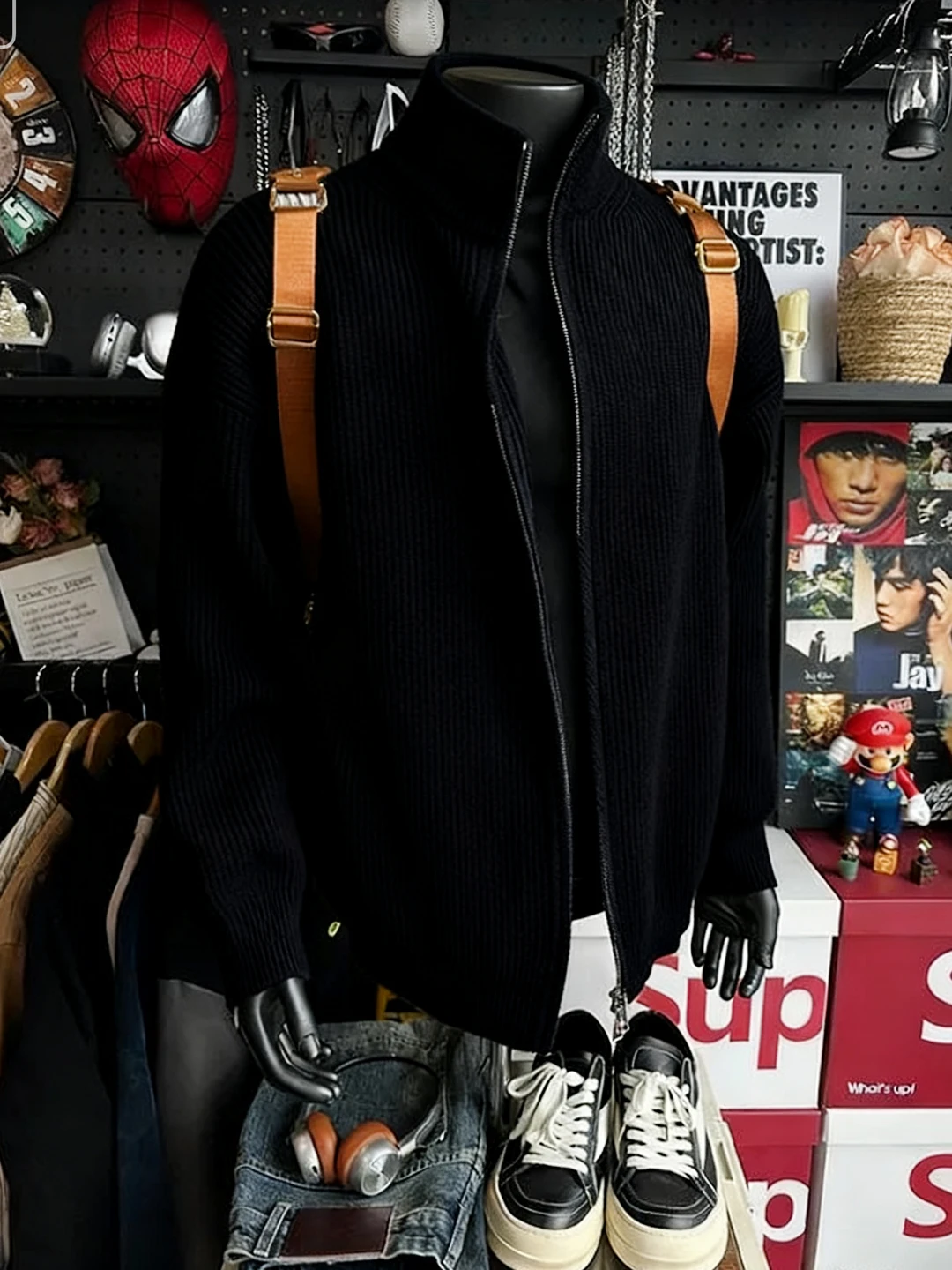 Мужской свободный кардиган с воротником-стойкой в корейском стиле, мягкий вязаный свитер для осени
Мужской свободный кардиган с воротником-стойкой в корейском стиле, мягкий вязаный свитер для осени