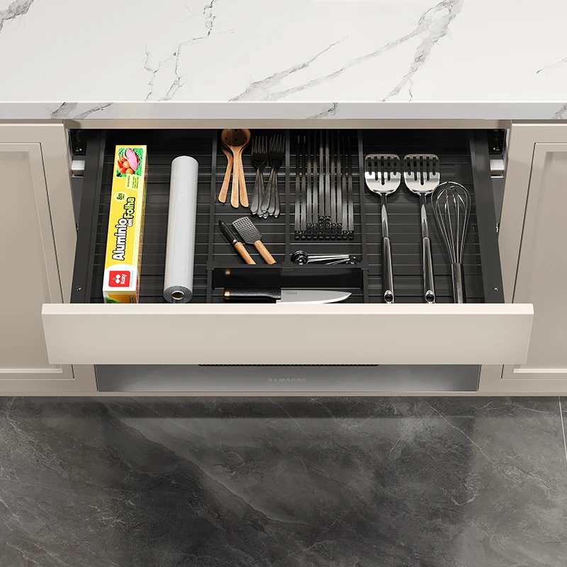 Basket Kitchen Drawer Tools Basket Space Aluminum Tools Chopsticks Knife and Fork Box Storage Damping Separation
Basket Kitchen Drawer Tools Basket Space Aluminum Tools Chopsticks Knife and Fork Box Storage Damping Separation