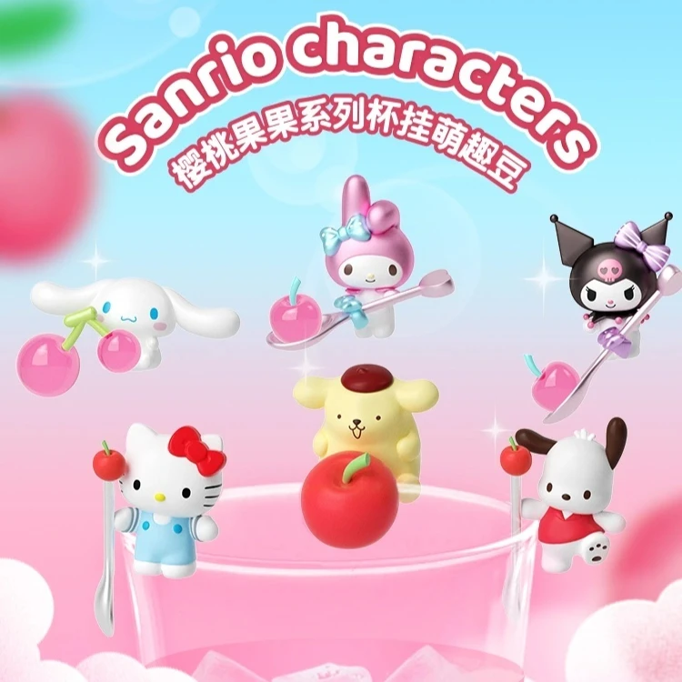 New Sanrio Family Cherry Fruit Cup Hanging Series Blind Bags Kawaii Hellokitty Kuromi Pochacco Blind Box Toy Room Decor Ornament
New Sanrio Family Cherry Fruit Cup Hanging Series Blind Bags Kawaii Hellokitty Kuromi Pochacco Blind Box Toy Room Decor Ornament
