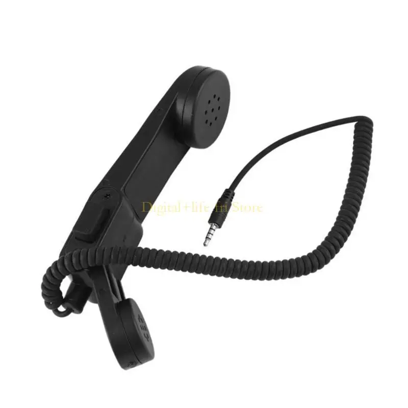 E06D H250 PTT Handset Speaker Microphone Handheld Speaker Communication for Radios
E06D H250 PTT Handset Speaker Microphone Handheld Speaker Communication for Radios