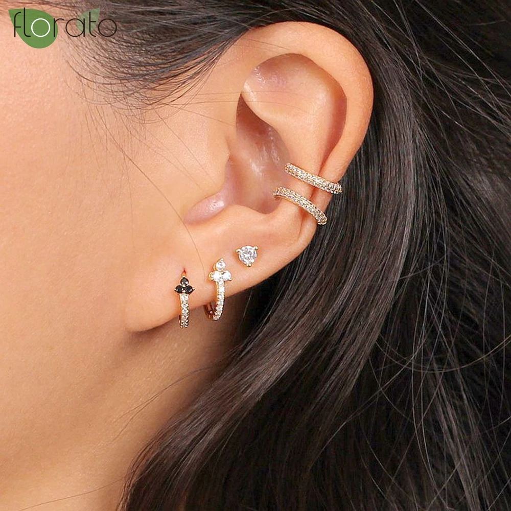 925 Sterling Silver Needle Colorful Crystal CZ Earrings 12mm Small Hoop Earrings for Women Fashion Puncture Jewelry Accessories
925 Sterling Silver Needle Colorful Crystal CZ Earrings 12mm Small Hoop Earrings for Women Fashion Puncture Jewelry Accessories