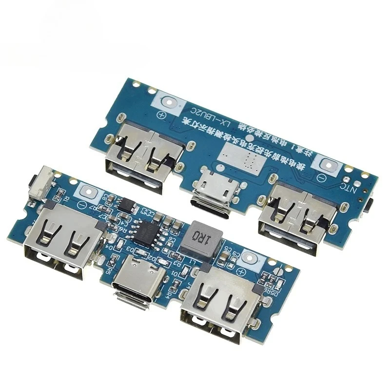 1/3PCS Mini/Type-C USB 5V 2.4A Dual USB Power Bank Accessories DIY
1/3PCS Mini/Type-C USB 5V 2.4A Dual USB Power Bank Accessories DIY