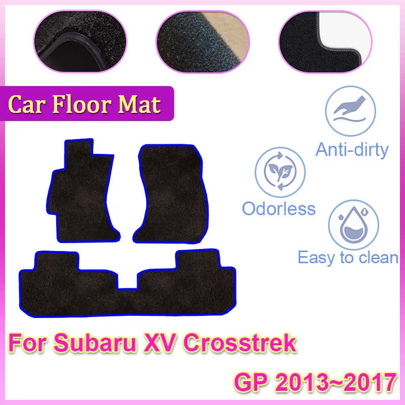 Car Floor Mats For Subaru XV Crosstrek GP 2013~2017 2014 Panel Footpads Carpets Cover Foot Pad Sticker Auto Interior Accessories
Car Floor Mats For Subaru XV Crosstrek GP 2013~2017 2014 Panel Footpads Carpets Cover Foot Pad Sticker Auto Interior Accessories