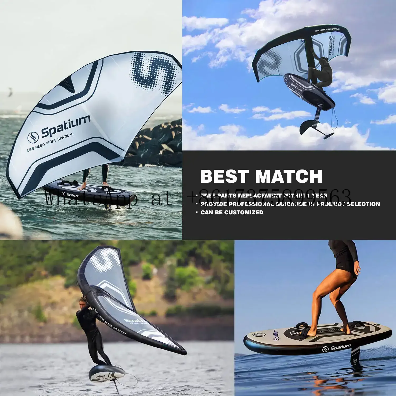 Гидрофойл-доска Spatium Carbon Wing Foil Board для серфинга – в продаже, доступна к заказу
Гидрофойл-доска Spatium Carbon Wing Foil Board для серфинга – в продаже, доступна к заказу