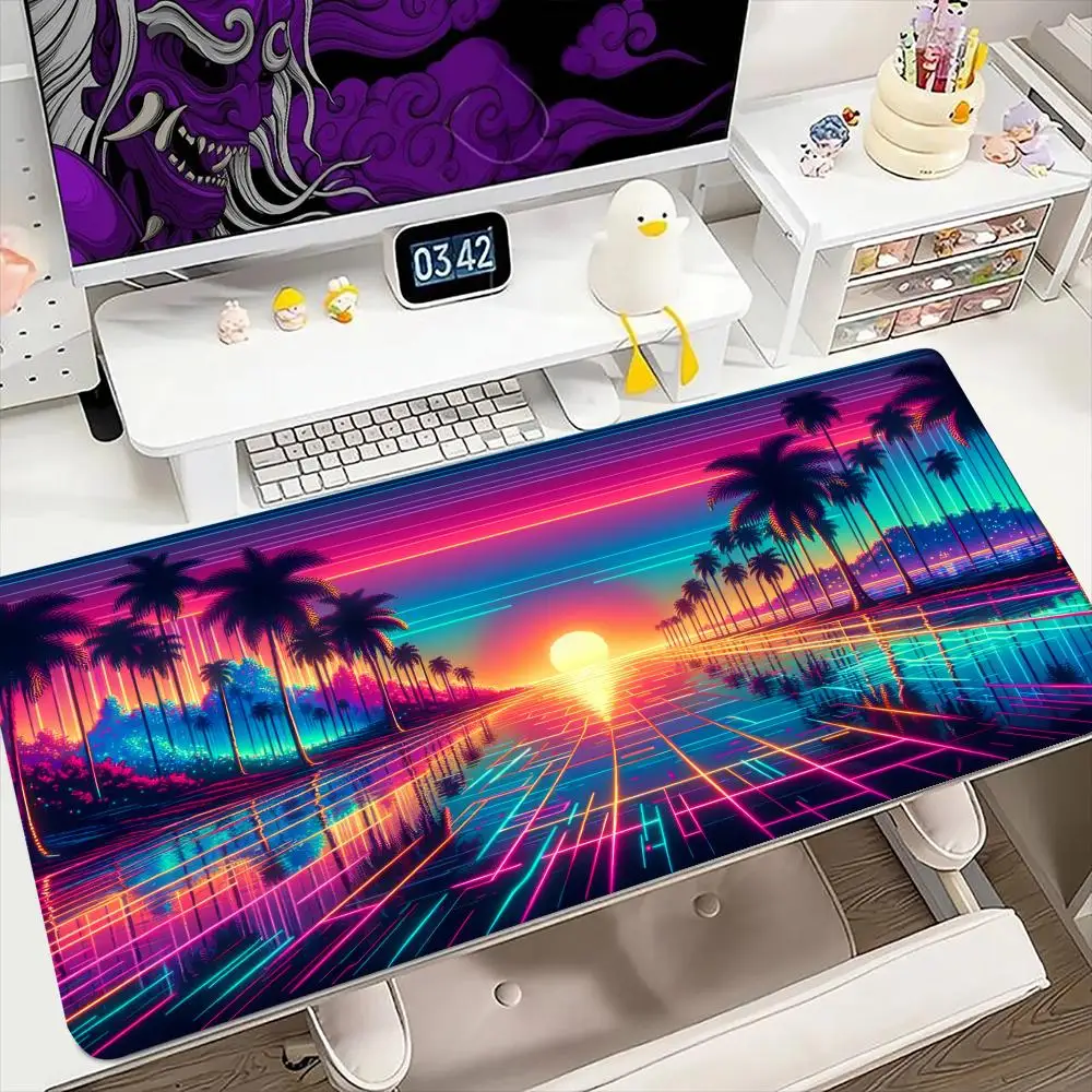 Sunset Palm Tree Mouse Pad 900x400MM Large Gaming Mousepad Keyboard Gamer Rubber Anti-wrinkle Anti-Slip Bottom Desk Mat
Sunset Palm Tree Mouse Pad 900x400MM Large Gaming Mousepad Keyboard Gamer Rubber Anti-wrinkle Anti-Slip Bottom Desk Mat