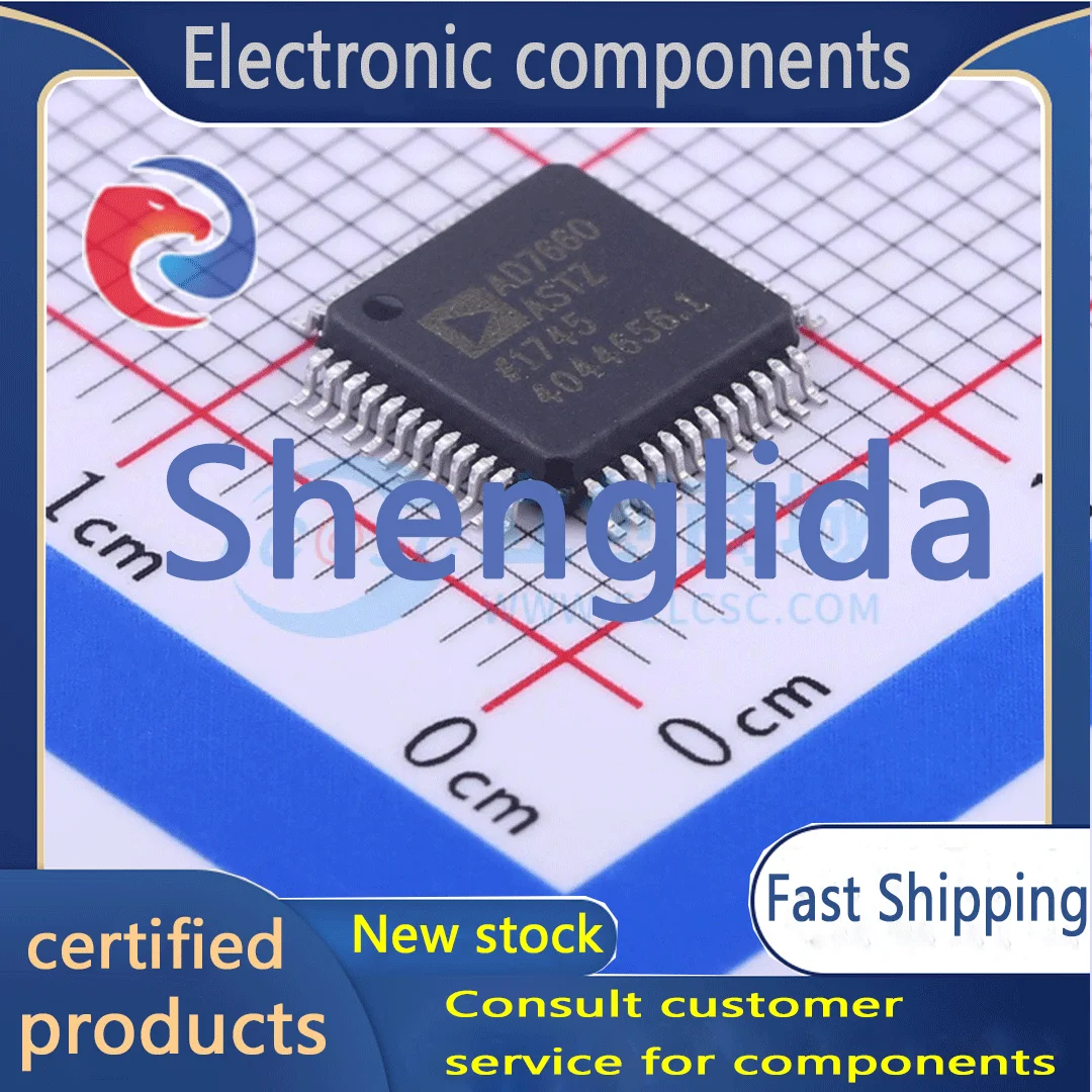 AD7660ASTZ analog-to-digital conversion chip ADCLQFP-48 (7x7) from Shengli Electronics
AD7660ASTZ analog-to-digital conversion chip ADCLQFP-48 (7x7) from Shengli Electronics