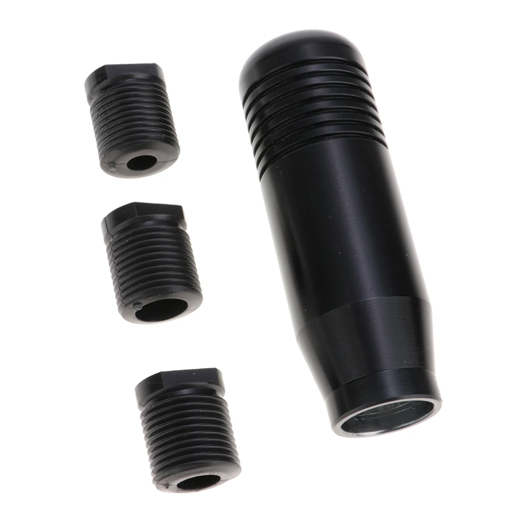 Gear Shift Knob Aluminum Alloy Black Lever Universal Shifter Adapter for Manual Car Transmission
Gear Shift Knob Aluminum Alloy Black Lever Universal Shifter Adapter for Manual Car Transmission