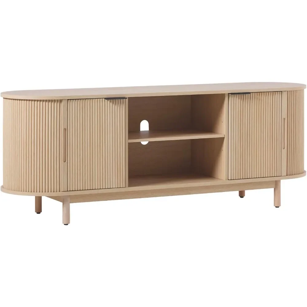 Living Room Cabinet,65-inch TV Stand, Credenza With Sliding Doors And Adjustable Shelves, 60 Inch||
Living Room Cabinet,65-inch TV Stand, Credenza With Sliding Doors And Adjustable Shelves, 60 Inch||