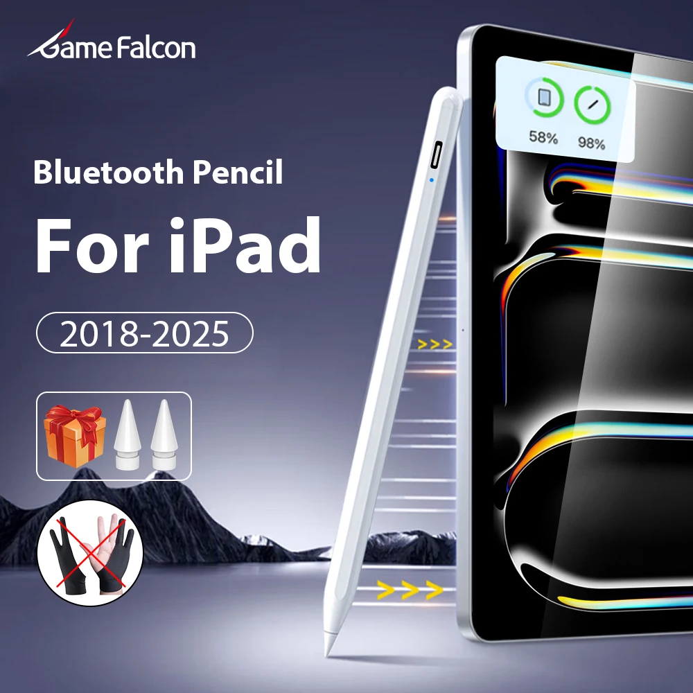 Для Apple Pencil Для Ipad A16 10 9 8 9th 10th Gen Pro 11th 13 12.9 M4 Bluetooth Стилус Air 11 5 4 M3 M2 Mini 6 7 Сенсорные ручки
Для Apple Pencil Для Ipad A16 10 9 8 9th 10th Gen Pro 11th 13 12.9 M4 Bluetooth Стилус Air 11 5 4 M3 M2 Mini 6 7 Сенсорные ручки