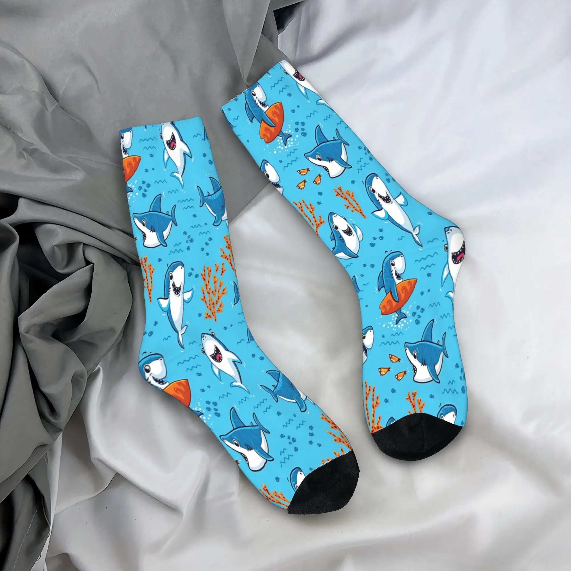 Not dangerous sharks Socks Design Stockings Anti Bacterial Men Socks Soft Breathable Autumn Kawaii Outdoor Socks
Not dangerous sharks Socks Design Stockings Anti Bacterial Men Socks Soft Breathable Autumn Kawaii Outdoor Socks