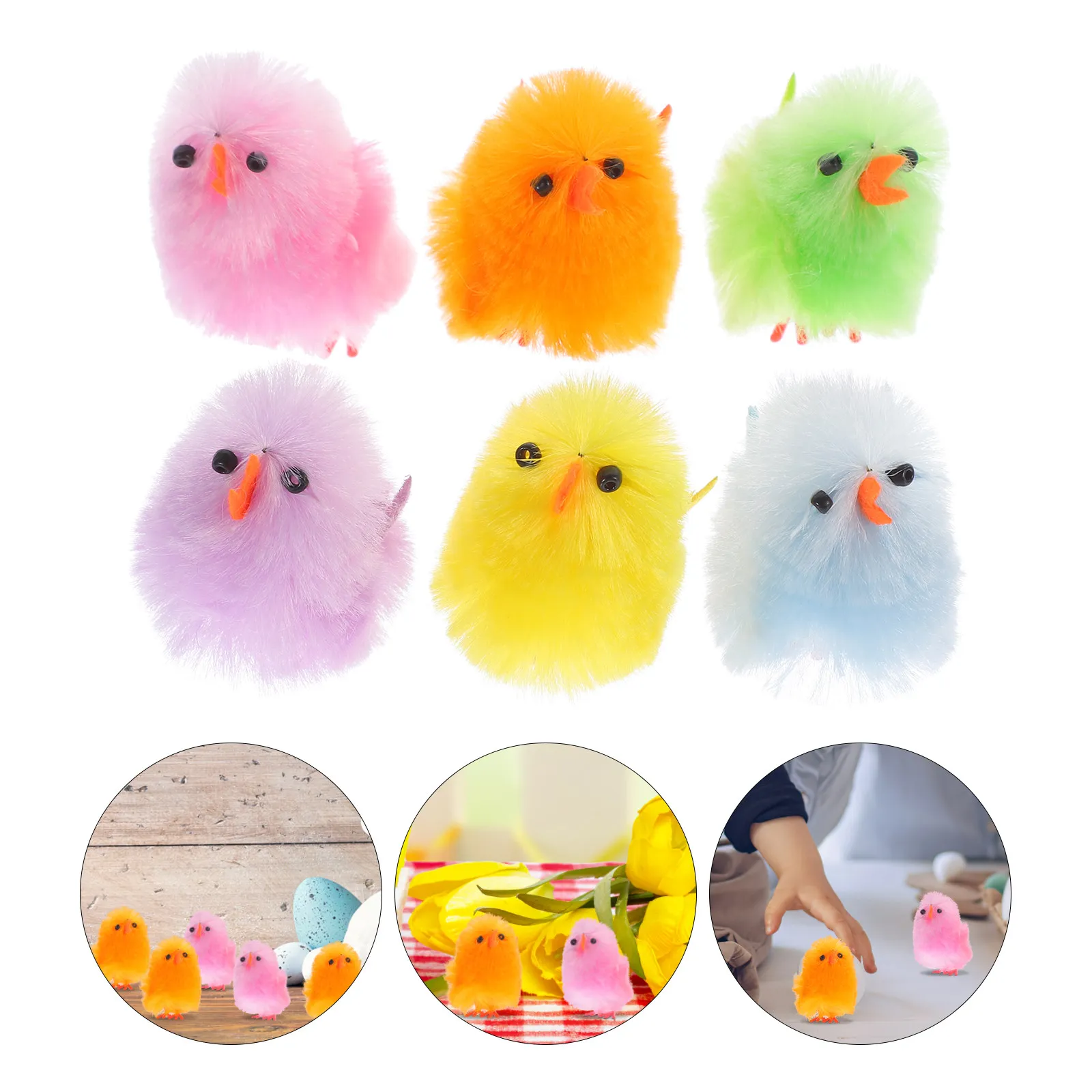 32Pcs Easter Chicks Decor Set Realistic Adorable Stuffed Chicken for Easter Party Decoration Spring Holiday Home Office Nursery
32Pcs Easter Chicks Decor Set Realistic Adorable Stuffed Chicken for Easter Party Decoration Spring Holiday Home Office Nursery