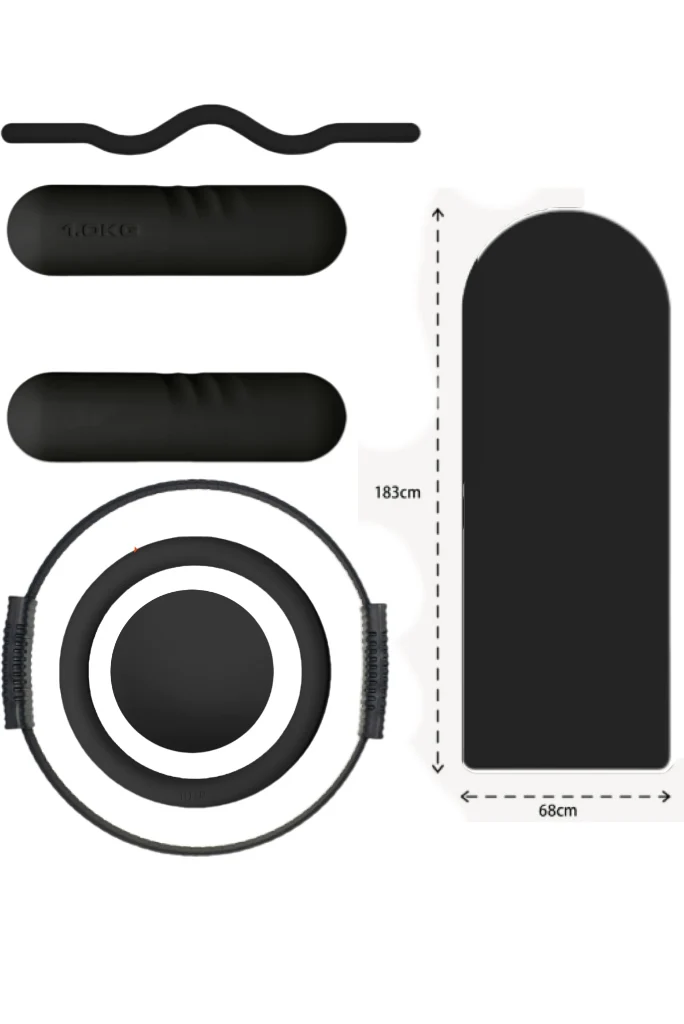 Customization Gym Fitness Set Yoga Pilates Accessories Silicone Dumbbell Power Ring Yoga Mat Yoga Ball Beam for Unisex
Customization Gym Fitness Set Yoga Pilates Accessories Silicone Dumbbell Power Ring Yoga Mat Yoga Ball Beam for Unisex