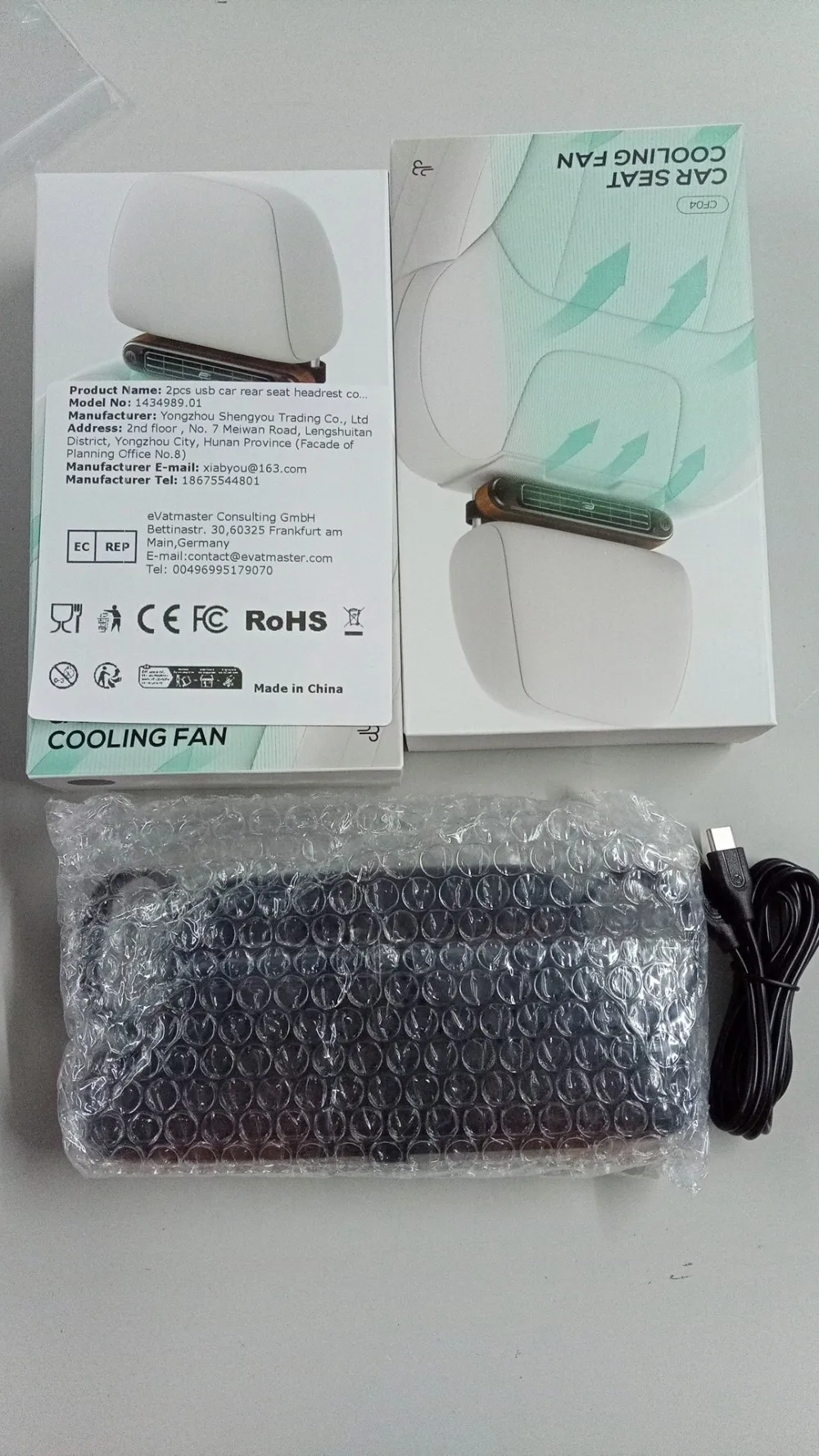 2Pcs Car Rear Seat Headrest Cooling Fan 3 Speeds Adjustable Electric Car Headrest Cooling Air Fan for SUV RV Truck Sedan
2Pcs Car Rear Seat Headrest Cooling Fan 3 Speeds Adjustable Electric Car Headrest Cooling Air Fan for SUV RV Truck Sedan