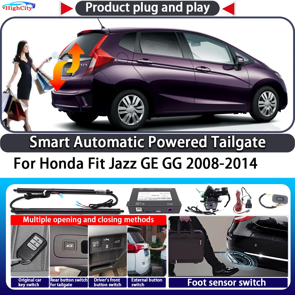 For Honda Fit Jazz GE GG 2008-2014 OEM Smart Automatic Powered Tailgate Key Control Trunk Lift Close Kit Electric Power Tailgate
For Honda Fit Jazz GE GG 2008-2014 OEM Smart Automatic Powered Tailgate Key Control Trunk Lift Close Kit Electric Power Tailgate