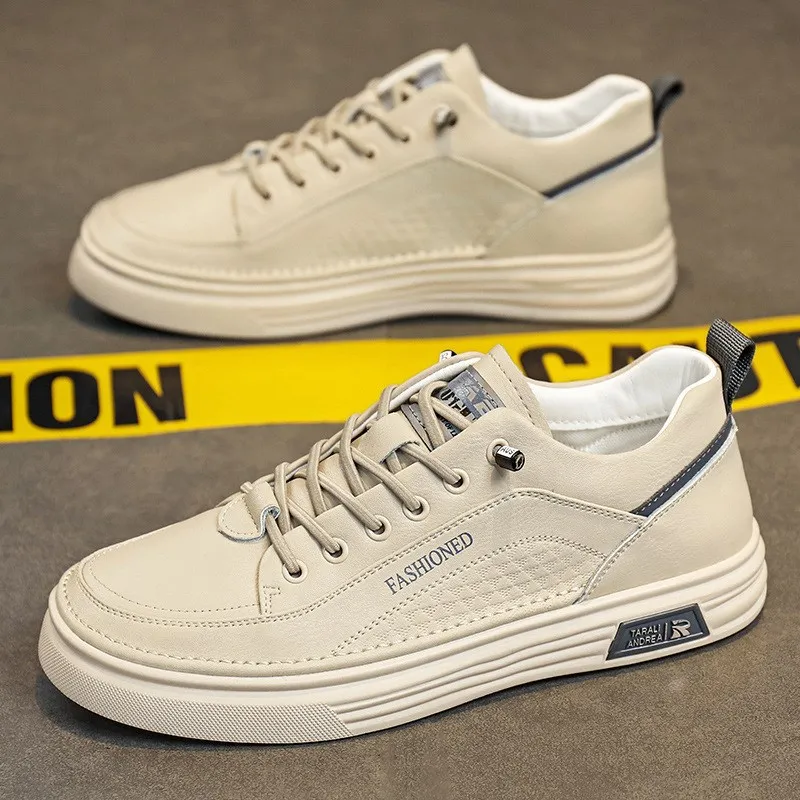 Men's Spring New Style Versatile White Shoes Casual Slip-On Breathable Waterproof Leather Shoes Korean Style Flat Head Rubber...
Men's Spring New Style Versatile White Shoes Casual Slip-On Breathable Waterproof Leather Shoes Korean Style Flat Head Rubber...