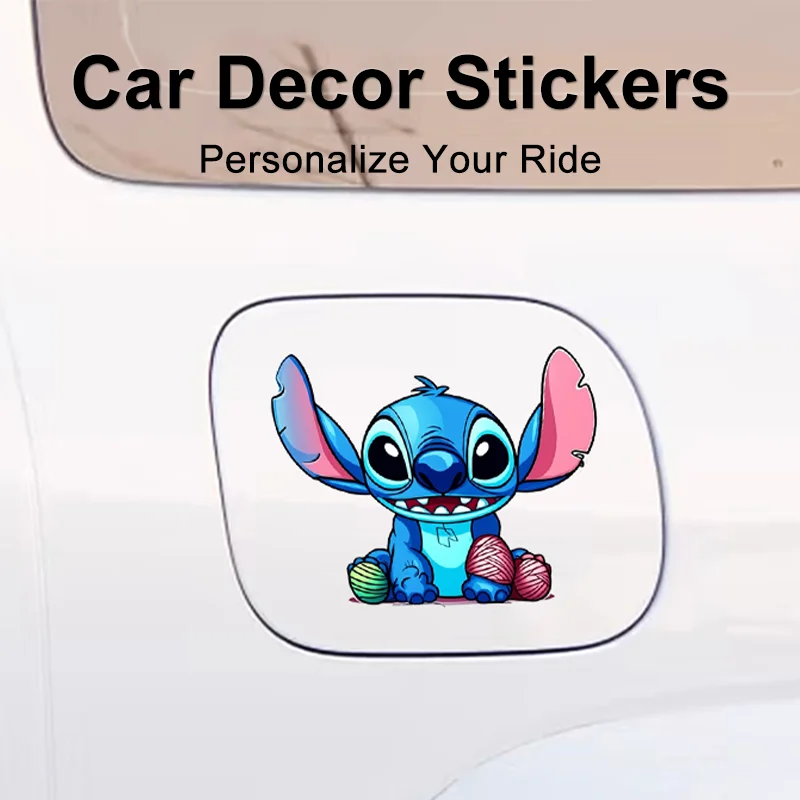 Trendy Cartoon Stitch Car Stickers UV Printing Waterproof Decals for Fuel Tank Cap Car Body Triangle Window DIY Auto Decor
Trendy Cartoon Stitch Car Stickers UV Printing Waterproof Decals for Fuel Tank Cap Car Body Triangle Window DIY Auto Decor
