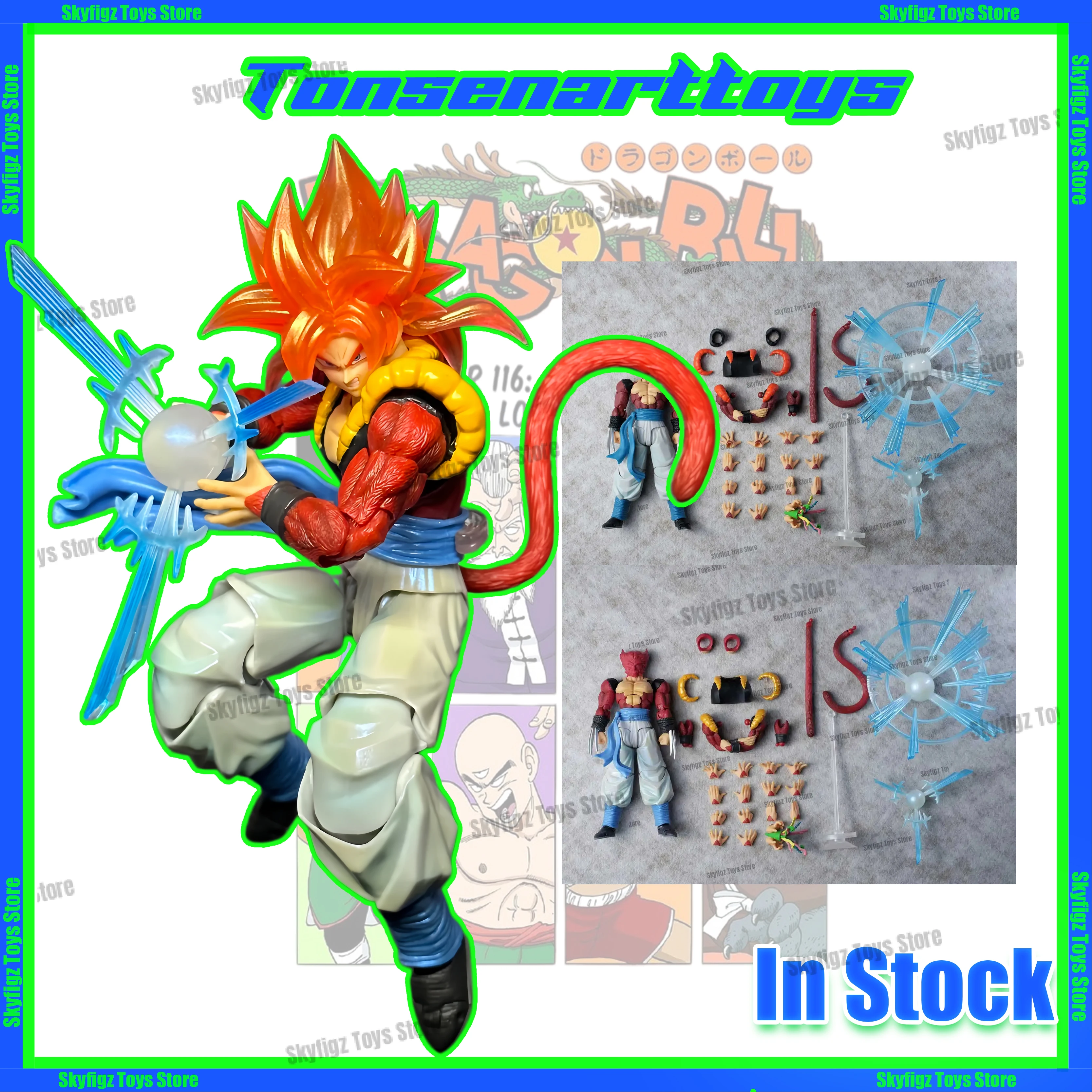 In Stock KAMIONE Tonsenarttoys Dragon Ball Gogeta Figure GT Super Saiyan 4 SSJ4 Gogeta Anime Action Figures Toys Gifts
In Stock KAMIONE Tonsenarttoys Dragon Ball Gogeta Figure GT Super Saiyan 4 SSJ4 Gogeta Anime Action Figures Toys Gifts