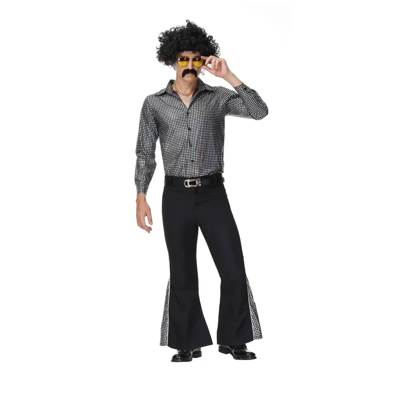 RT01 Halloween Retro 70s Hippie Cosplay Costume for Men Adult Rock Disco Clothing Suit*Jk2
RT01 Halloween Retro 70s Hippie Cosplay Costume for Men Adult Rock Disco Clothing Suit*Jk2
