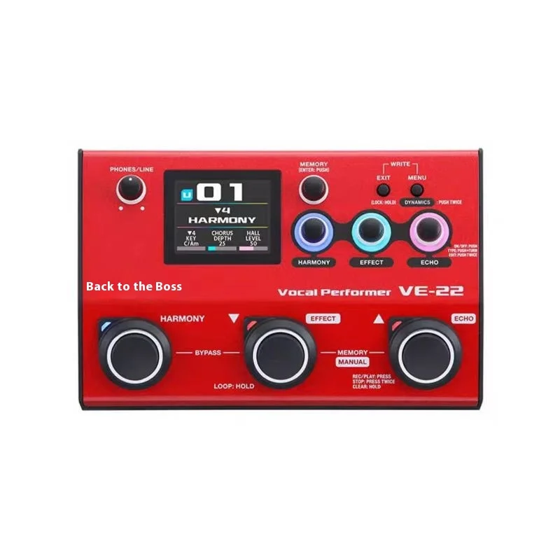 VE-22 Outdoor Electronic Vocal Effector High Correction Autotune For Singing Type Bassoon
VE-22 Outdoor Electronic Vocal Effector High Correction Autotune For Singing Type Bassoon