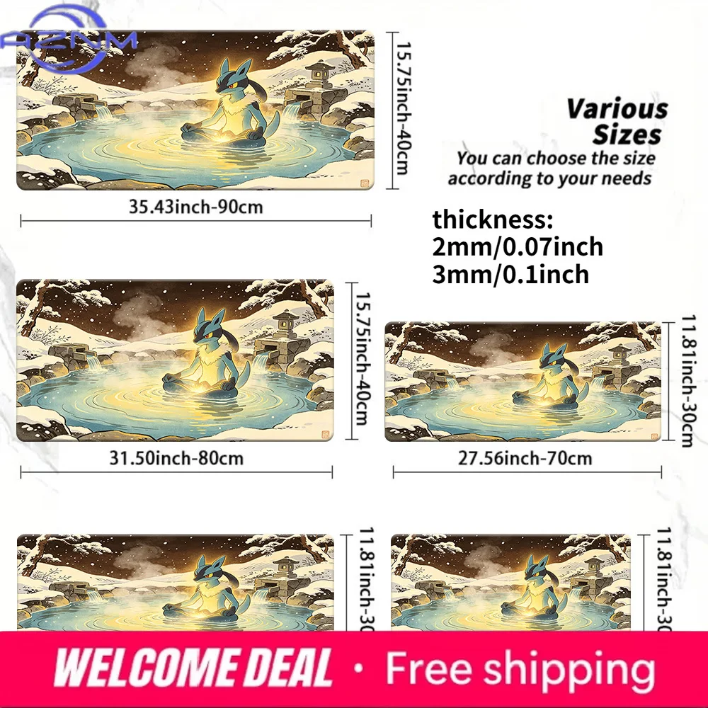 Pokemon Ash & Eevee Starry Desert TCG Playmat Non-Slip Washable Gaming Mouse Pad
Pokemon Ash & Eevee Starry Desert TCG Playmat Non-Slip Washable Gaming Mouse Pad