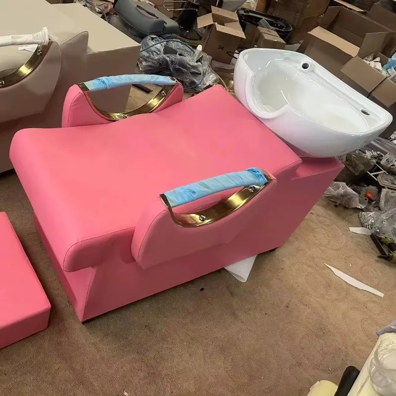 Modern Style Half-Recline Thai Flush Shampoo Chair Punch Bed Bowl Washbasin for Beauty Hair Salon New Product for Barbershop Spa
Modern Style Half-Recline Thai Flush Shampoo Chair Punch Bed Bowl Washbasin for Beauty Hair Salon New Product for Barbershop Spa