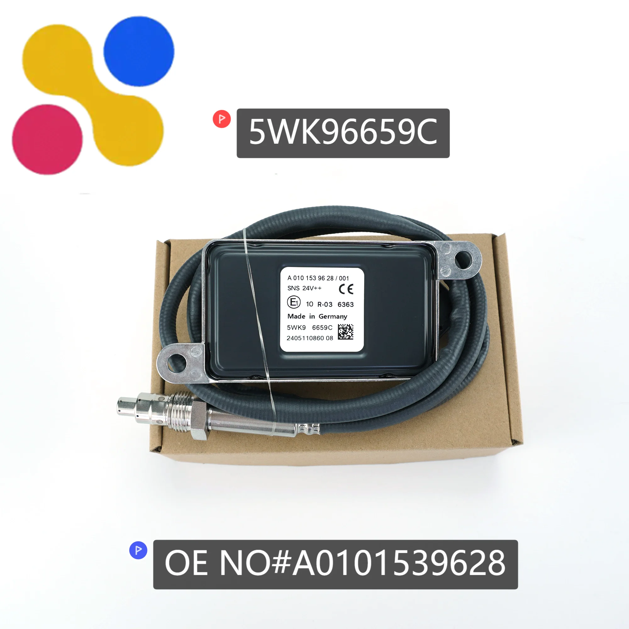 A0101539628 5WK96659C High Quality Nitrogen Oxide Nox Sensor For Mercedes-Benz 24V Factory Direct Sales Auto Car Spare Parts
A0101539628 5WK96659C High Quality Nitrogen Oxide Nox Sensor For Mercedes-Benz 24V Factory Direct Sales Auto Car Spare Parts