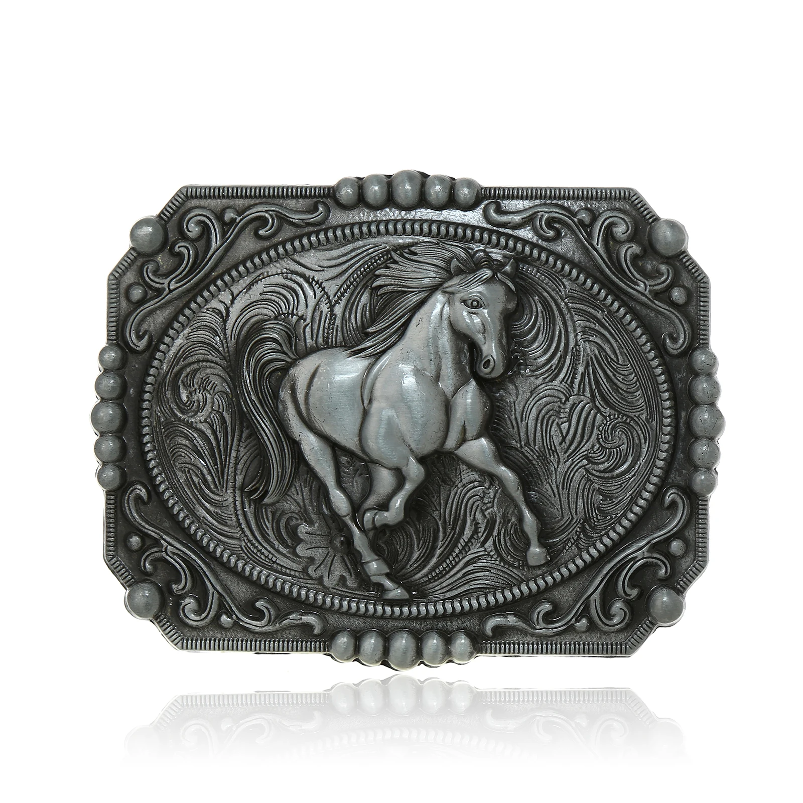 Western denim zinc alloy racing horse western metal belt buckle, men's birthday gift jeans belt accessories
Western denim zinc alloy racing horse western metal belt buckle, men's birthday gift jeans belt accessories