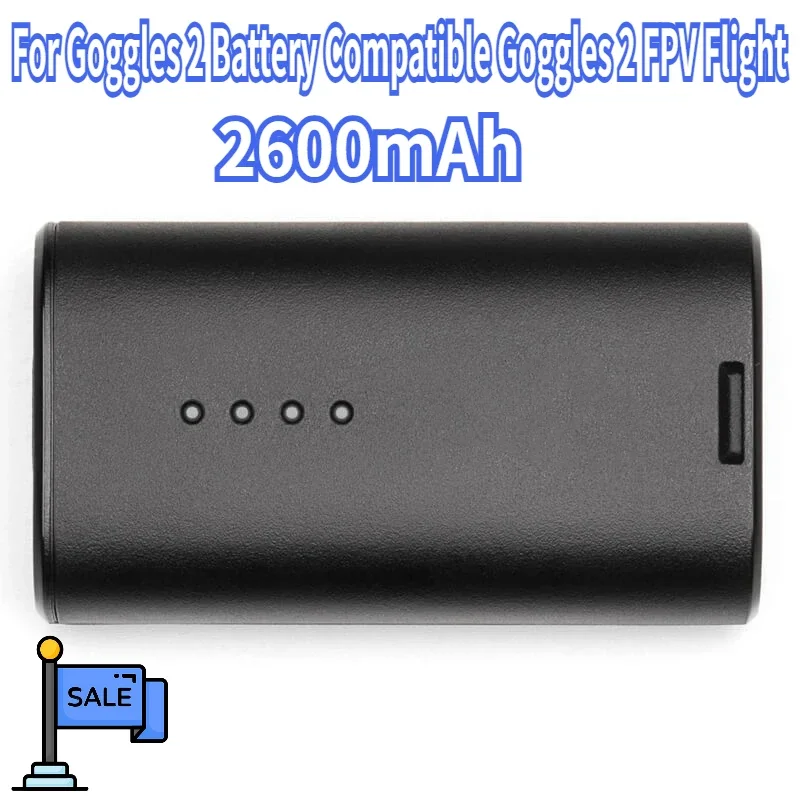 For Goggles 2 Battery Compatible Goggles 2 FPV Flight Glasses V2 Avata Accessories New 2600mAh
For Goggles 2 Battery Compatible Goggles 2 FPV Flight Glasses V2 Avata Accessories New 2600mAh
