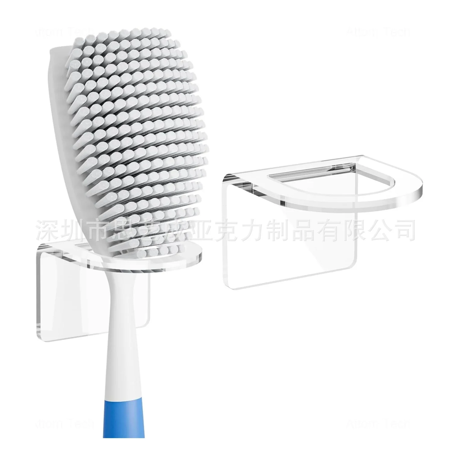 2Pcs Transparent Acrylic Kitchen Sink Dish Scrubber Rack Sturdy Dish Brush Holder Multifunctional Organizing Rack for Kitchen
2Pcs Transparent Acrylic Kitchen Sink Dish Scrubber Rack Sturdy Dish Brush Holder Multifunctional Organizing Rack for Kitchen